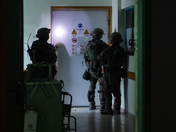 Israëlische militairen nemen al-Shifa-ziekenhuis in