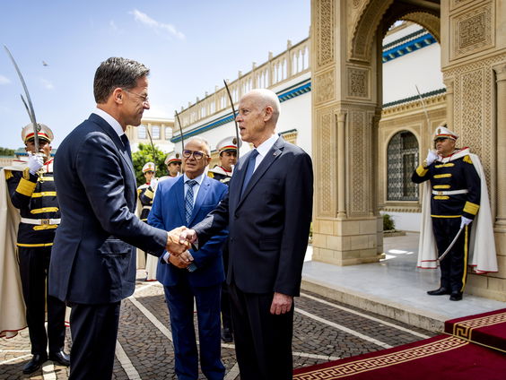 Rutte in Tunesië om migratiedeal