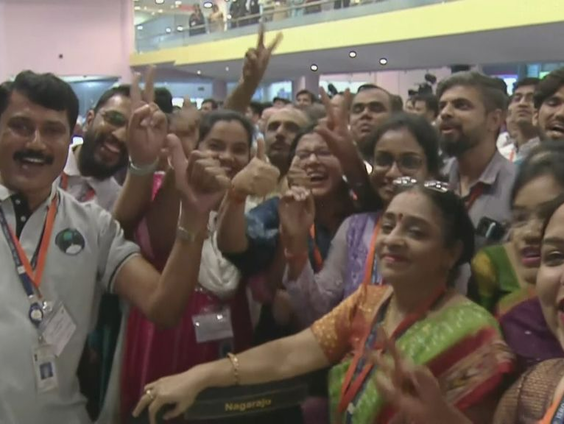 India weet als vierde land ruimtevaartuig op de maan te laten landen