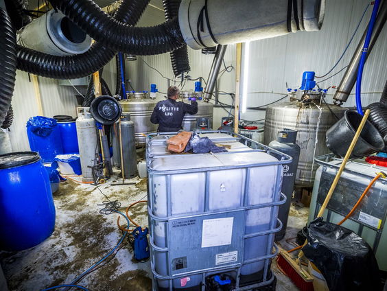 ‘Sporenonderzoek in drugslab levert schat aan informatie op’