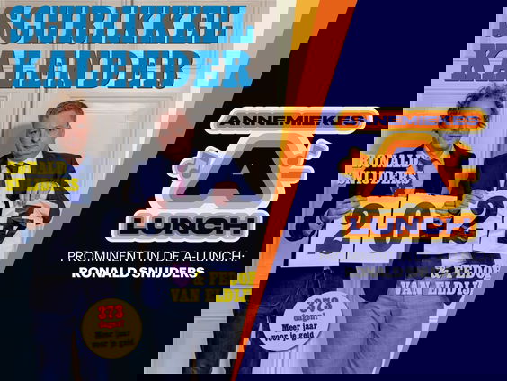 Ronald Snijders en Fedor van Eldijk brengen nieuwe schrikkelkalender uit