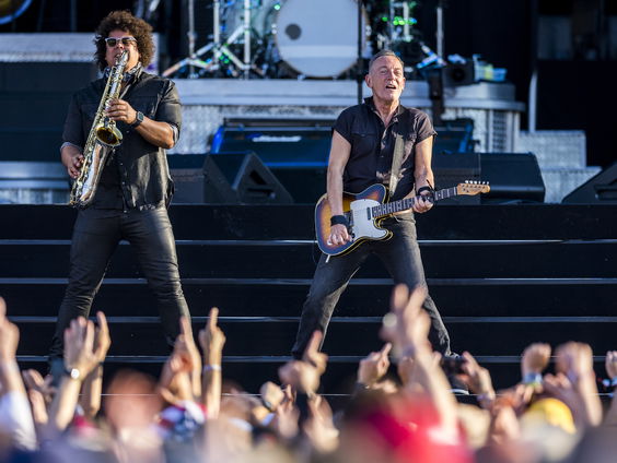 Wilma vond schaduw bij Bruce Springsteen concert in Landgraaf: "Was geweldig"