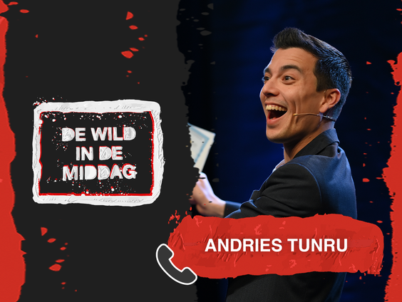 Andries Tunru doet mee aan het WK Powerpoint Karaoke: ''geen idee wat ik kan verwachten!''