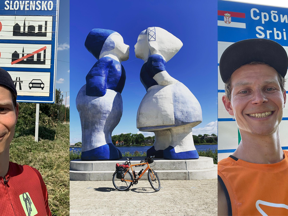 Laurens Jagt is geen fietsliefhebber en toch fietsend op weg naar het WK in Qatar