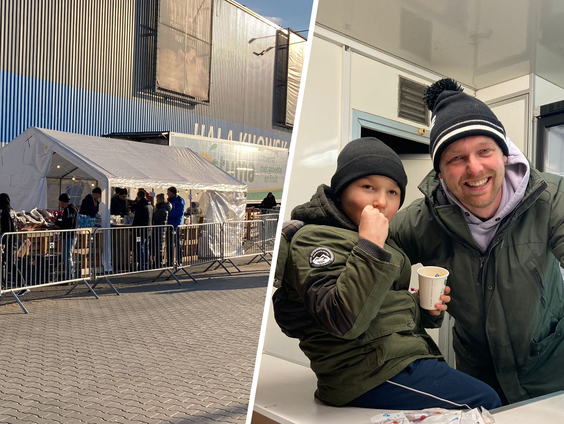 Anne Zwolle bakte patat aan Oekraïense grens: "Man stond 36 uur te wachten op z'n vrouw en kind"