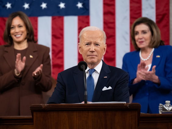 Uniek moment in eerste State of the Union van Biden: "Poetin voor elkaar gekregen"