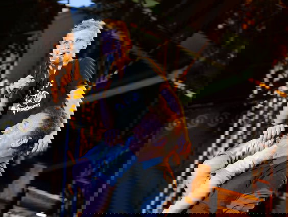 Arno zong als 13-jarige samen met Bruce Springsteen op Pinkpop