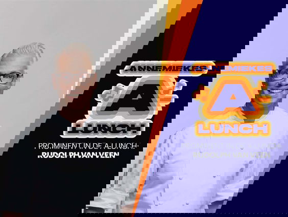 Meesterkok Rudolph van Veen biedt eerste hulp bij bakken