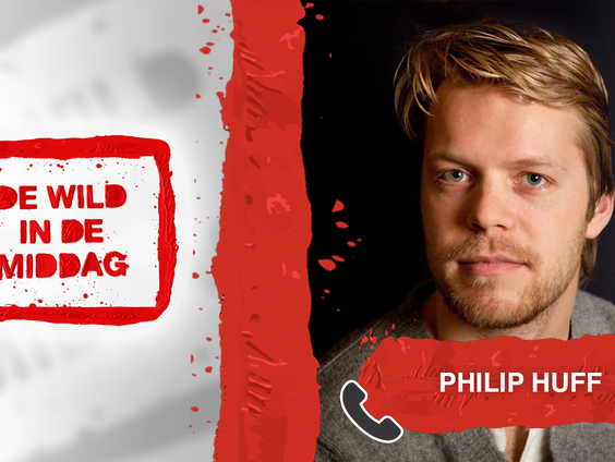 DWIDM: E-reader aanrader: Philip Huff met zijn 'Wat je van bloed weet'