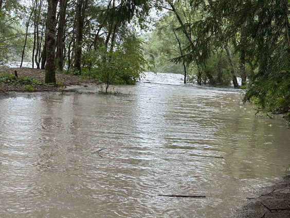 Luisteraar Willemijn woont in Zwitserland: "Regent sinds zaterdagmiddag onafgebroken"