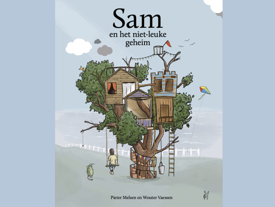 Zedenrechercheur Pieter maakte samen met collega het boek 'Sam en het niet-leuke geheim'