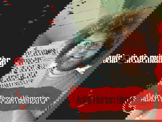 Auke-Florian Hiemstra over nieuwe boek 'Perronpapegaaien en krekelcriminelen'