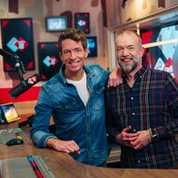 Wandeltrainer Martijn gaat mee met 4Daagse-oefening Jan-Willem en Jeroen