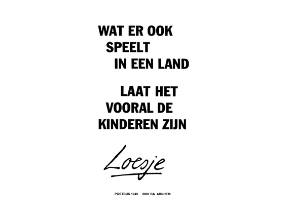Loesje bestaat 40 jaar! Maar wie zit er eigenlijk achter die gevatte teksten?