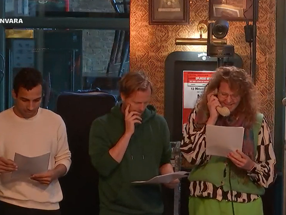 Cabaret: phone-in over de wolf