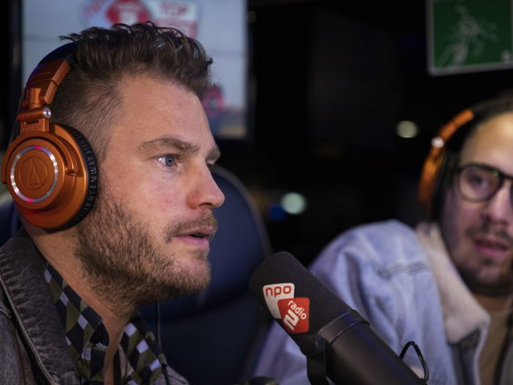 Tim Akkerman is te gast bij Wout & Frank in de Top 2000 Stembus