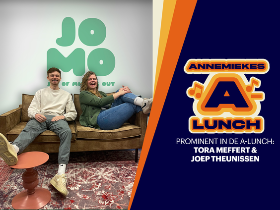 Geen FOMO maar JOMO, studenten Tora en Joep bedenken oplossing voor prestatiedruk