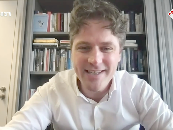 Henri Bontenbal (CDA) deelt zijn Vergeetmenietje