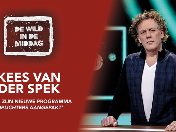 Kees Van Der Spek is terug op tv met zijn nieuwe programma 'Oplichters Aangepakt'