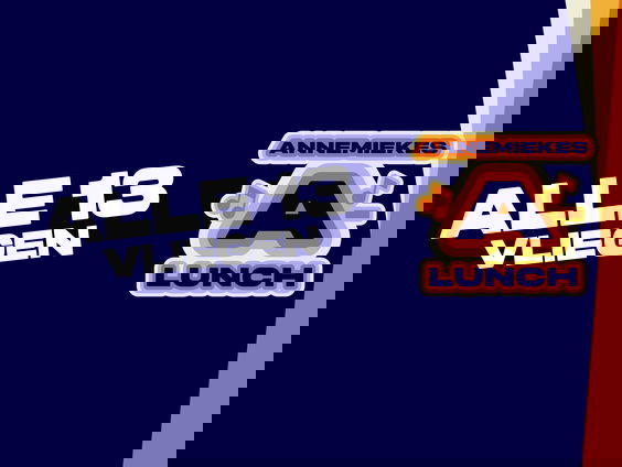 We denken even out of the black box tijdens Alle 13 Vliegen