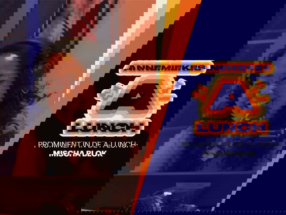 Mischa Blok schuift weer aan bij de A-Lunch voor de beste podcast tips