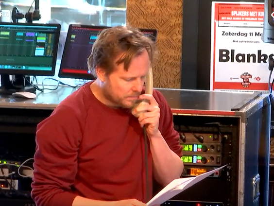 Cabaret: we bellen Maarten Nooter van NOS Sport in bad