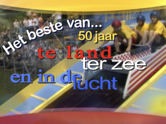 Johan Vlemmix deed 100 keer mee aan 'Te land, ter zee en in de lucht'