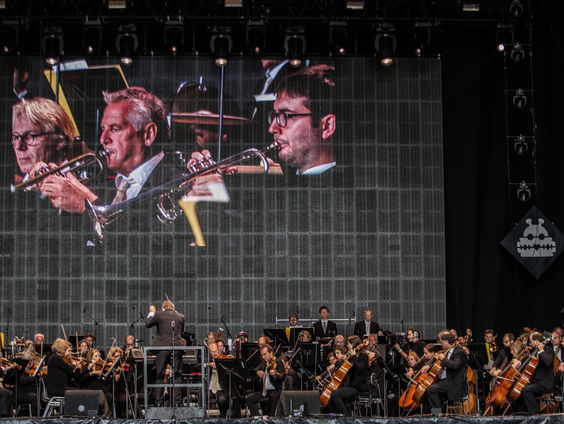 Marcel Mandos van Noord Nederlands Orkest over Lowlands: "Het heeft geen zin om boos te zijn"