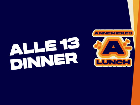 Hot Chocolate, Flappie, Meatloaf... Dit was Alle 13 'Dinner'