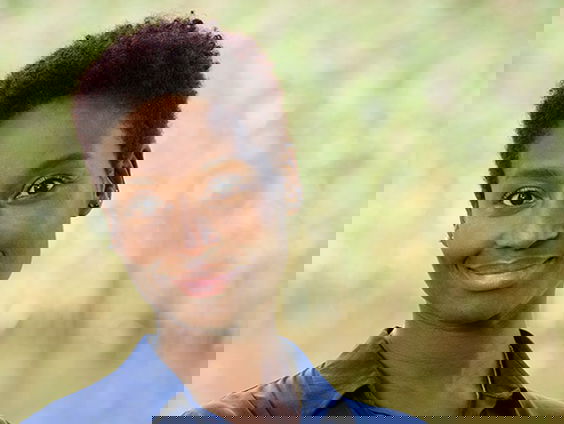 Milouska Meulens probeert altijd naar voorbijgangers te glimlachen