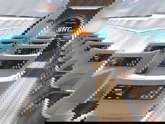 Marc van Domburg Scipio over een nieuwe trein die 1.000 km/u haalt