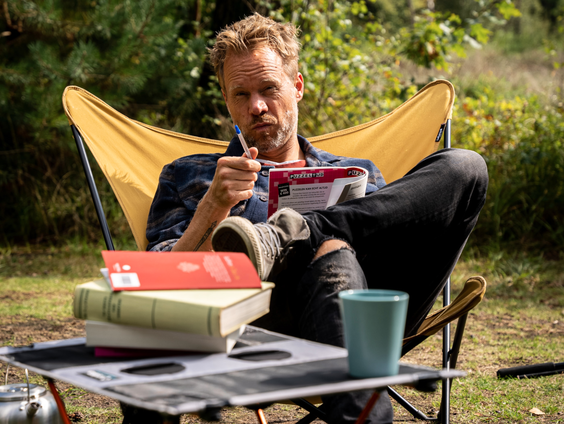 Diggy Dex met 'Allermeest' in Tekstuele Voorlichting