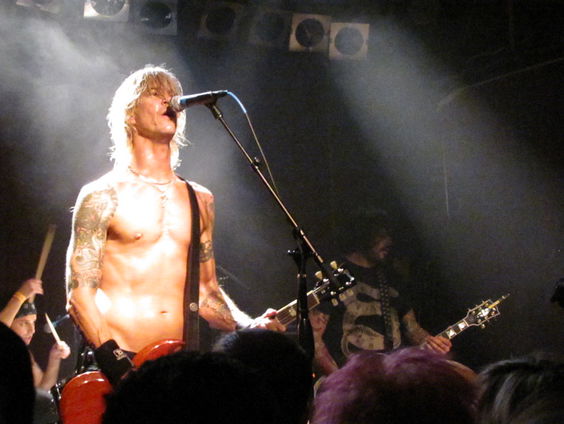 De Goudensnaar van Guns N' Roses-bassist 'Duff' McKagan