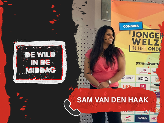 Sam van den Haak presenteert haar E-Reader Aanrader