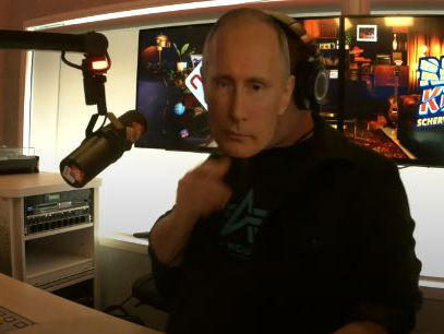 Jeroen heeft een bijzonder masker