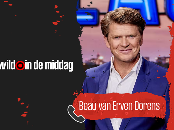 Beau van Erven Dorens vervangt door covid gevelde Eva Jinek