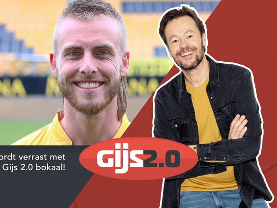 Nathan wordt verrast met een echte Gijs 2.0 bokaal!