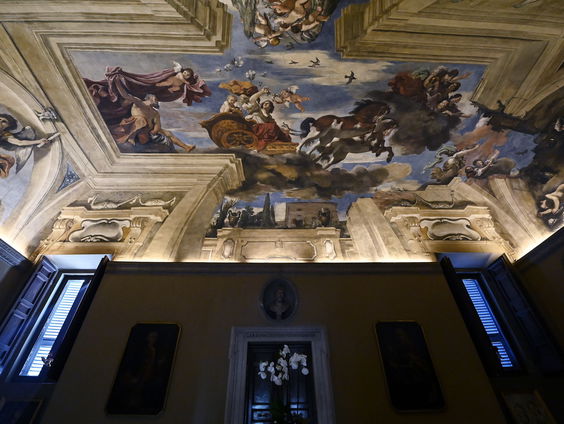 Wordt villa met plafondschildering van Caravaggio voor 377 miljoen wél geveild?