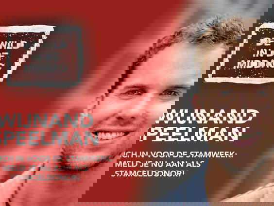 Wijnand Speelman vertelt over het belang van de Stamweek: meld je nu aan als stamceldonor!