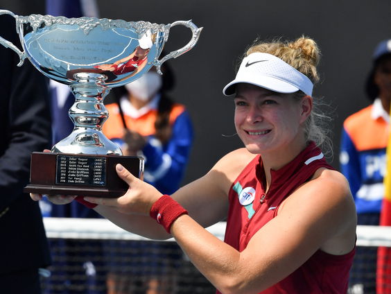 Diede de Groot belt vlak naar haar winst bij de Australian Open met Jan-Willem Start Op