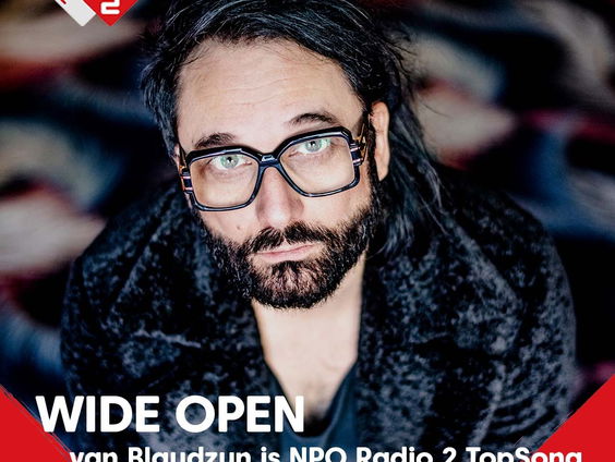 Wide Open van Blaudzun is deze week NPO Radio 2 TopSong