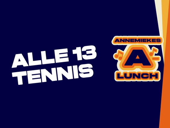 Chalk Dust, Drop It Like It's Hot, The Name Of The Game... Dit was Alle 13: Tennis