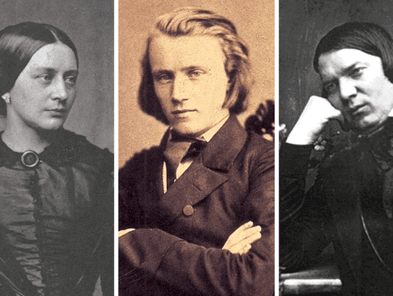 Robert Schumann <3 Clara Schumann <3 Johannes Brahms