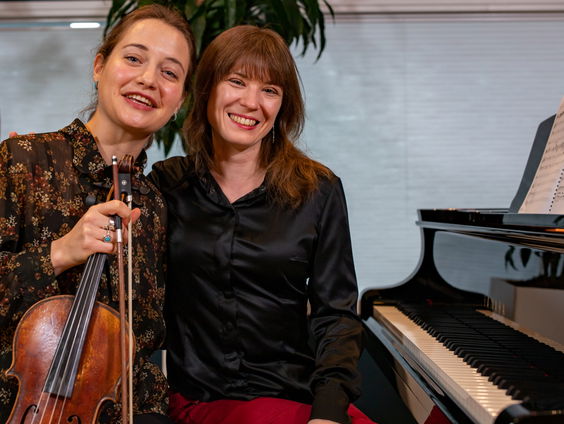 Live in de studio: Dana Zemtsov en Anna Fedorova met Nederlandse muziek