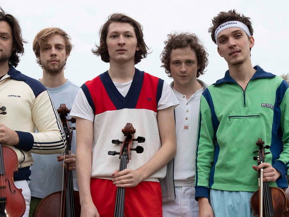 Live bij Dieuwertje: strijkkwintet WOODCRAFT