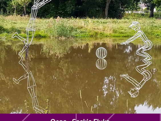 Buitenkunstverkiezingen 2022 'Oeps' van Saskia Fluks