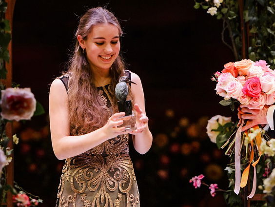 Blokfluitist Lucie Horsch programmeur Zomerconcerten in Muziekhaven Zaandam