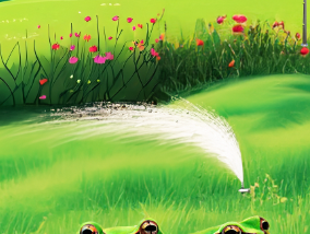 Zomergeluid: Sproeier