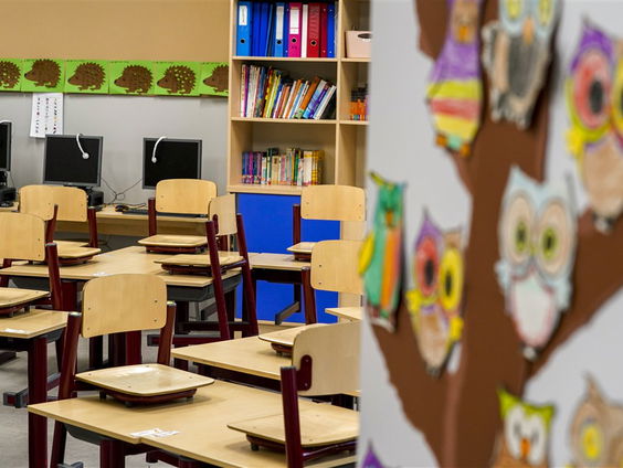 Basisscholen sluiten hun deuren vanwege het coronavirus