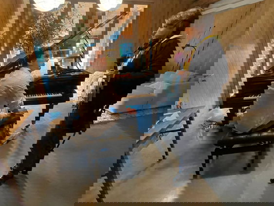 Mooie start van de zaterdag : Olle van Steendelaar